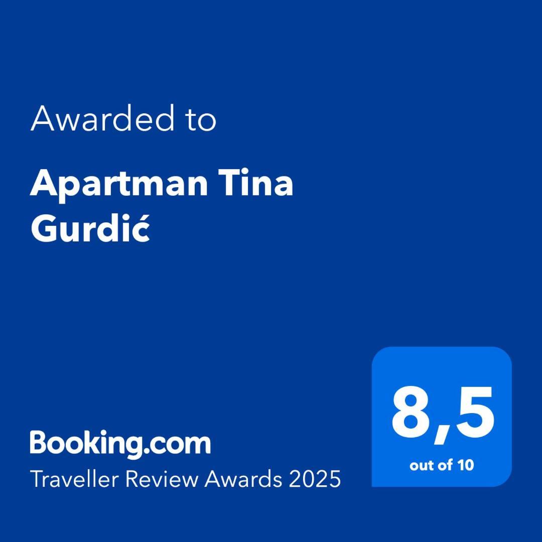 Apartman Tina Gurdic コトル エクステリア 写真